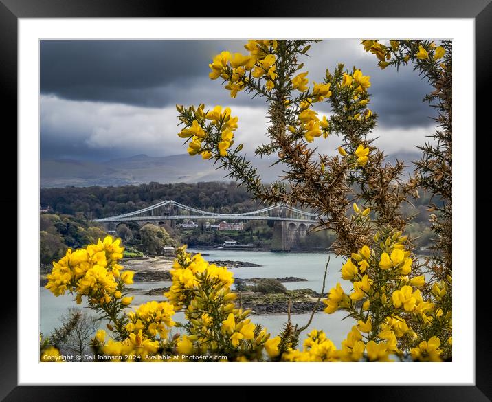 Views around the Island of Anglesey, North wales Framed Mounted Print by Gail Johnson