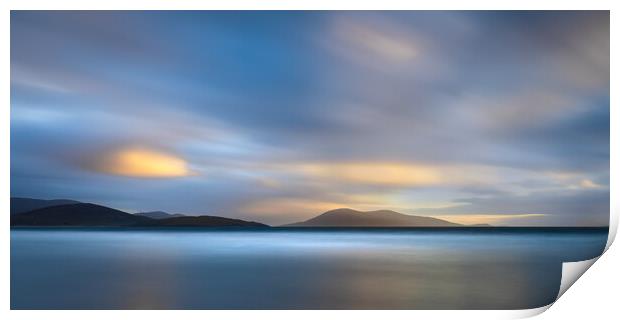 Beautiful Sunset Outer Hebrides  Print by Phil Durkin DPAGB BPE4