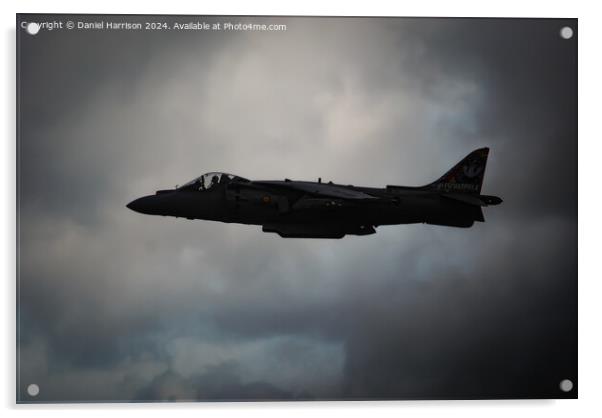 EAV-8B Harrier II Acrylic by Daniel Harrison