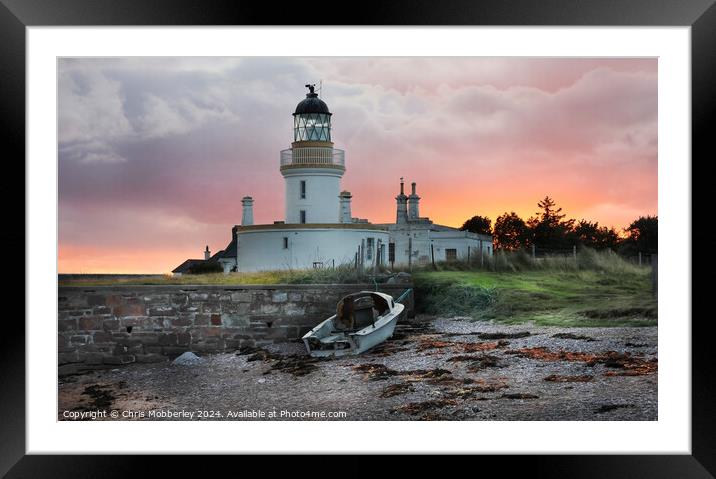 Chanonry Point Lighthouse Framed Mounted Print by Chris Mobberley