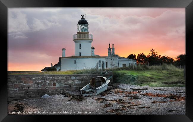 Chanonry Point Lighthouse Framed Print by Chris Mobberley