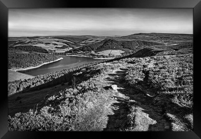 Peak District, Ladybower View Framed Print by Darren Galpin