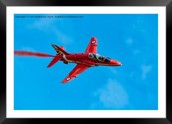 The Red Arrows Framed Mounted Print by Tom McPherson