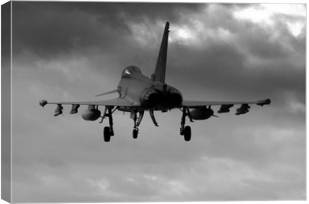 Typhoon before the storm Canvas Print by Karl Butler