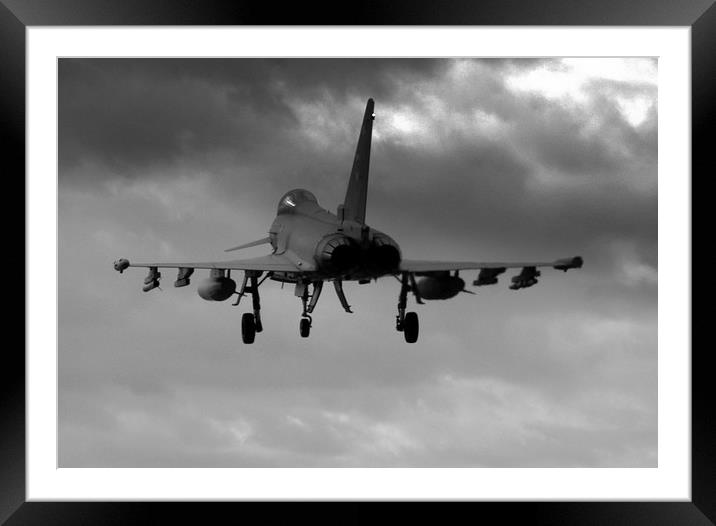Typhoon before the storm Framed Mounted Print by Karl Butler