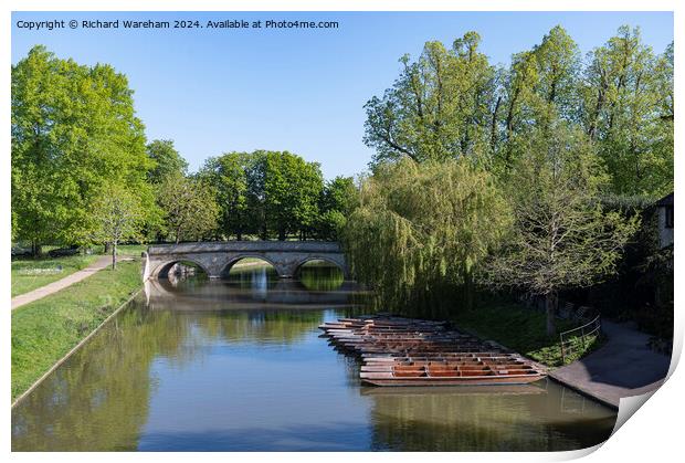 Outdoor waterside Print by Richard Wareham