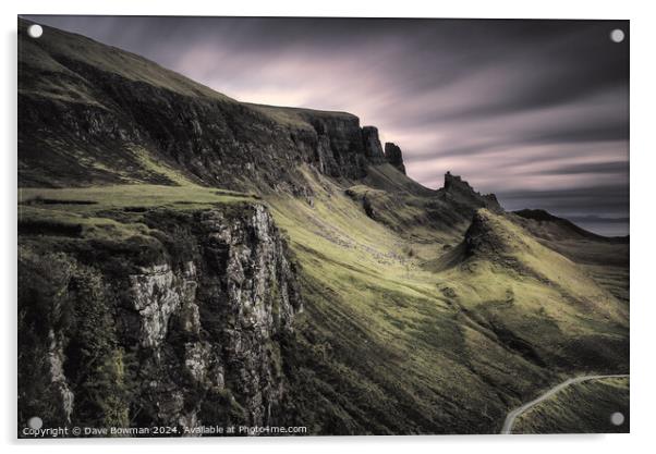The Quiraing Acrylic by Dave Bowman