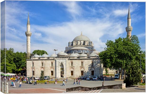 Beyazit Mosque and Square in Istanbul Canvas Print by Artur Bogacki
