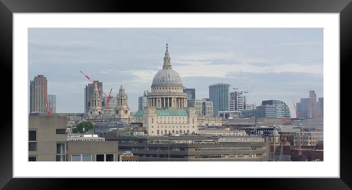 London Buildings  Framed Mounted Print by Andrew Field