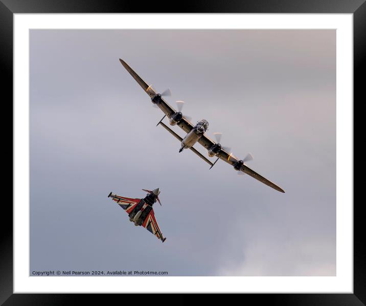 RAF 2023 Dambusters (617Sqn) Tribute Framed Mounted Print by Neil Pearson