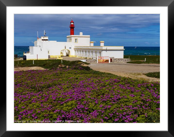 Lighthouse Framed Mounted Print by Dudley Wood