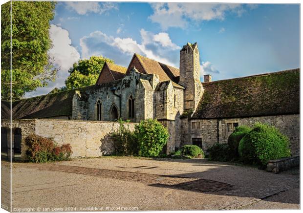 The Checker at Abingdon Abbey Canvas Print by Ian Lewis