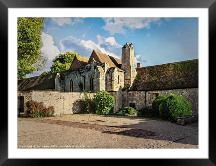 The Checker at Abingdon Abbey Framed Mounted Print by Ian Lewis