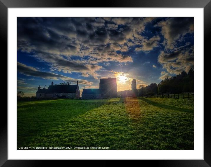 Rufford Abbey  Framed Mounted Print by Infallible Photography
