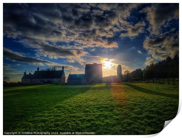 Rufford Abbey  Print by Infallible Photography