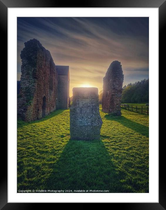 Ruins Framed Mounted Print by Infallible Photography