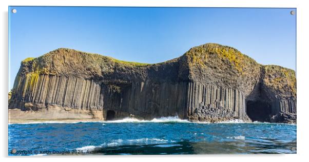 Staffa, Inner Hebrides, Scotland Acrylic by Keith Douglas