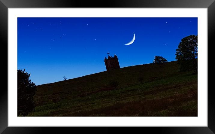 Night time  Framed Mounted Print by Rachael Smith