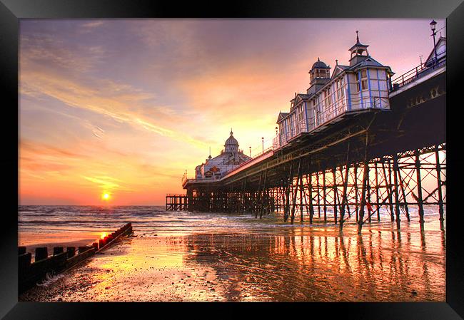 Eastbourne Sunrise Framed Print by Phil Clements