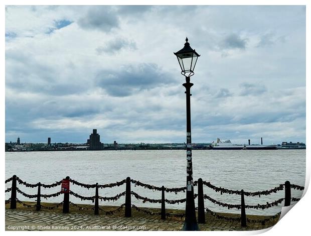 The Mersey Print by Sheila Ramsey