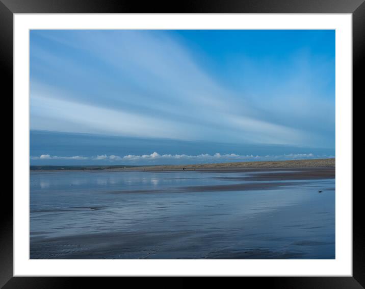 Beautiful cloud reflections Framed Mounted Print by Tony Twyman