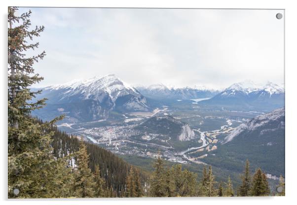 Banff Acrylic by Graham Custance