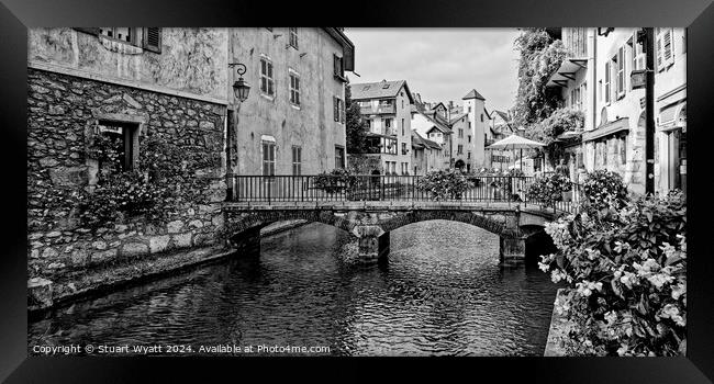 Annecy, France Framed Print by Stuart Wyatt