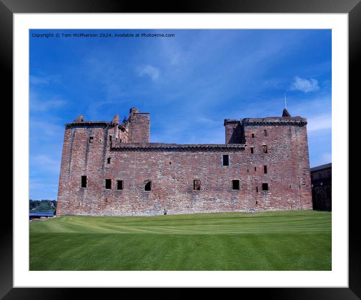 Linlithgow Palace Framed Mounted Print by Tom McPherson