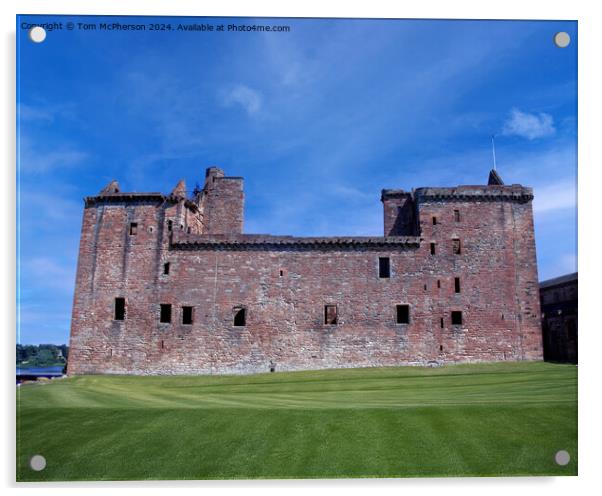 Linlithgow Palace Acrylic by Tom McPherson