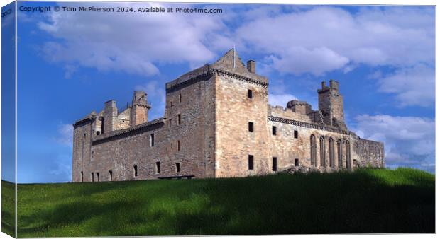 Linlithgow Palace Canvas Print by Tom McPherson