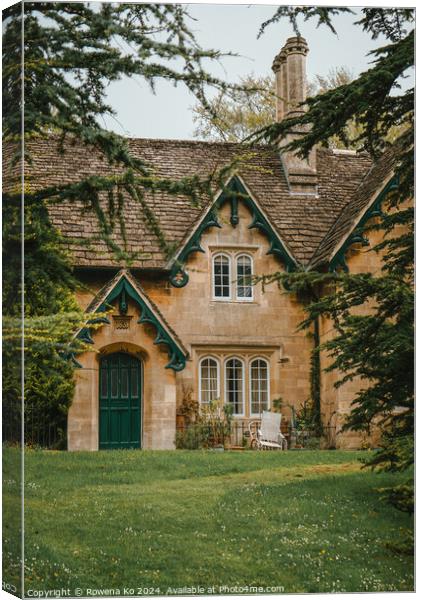 Photography of Park Farm Cottage in cotswold city Bath, somerset, UK  Canvas Print by Rowena Ko