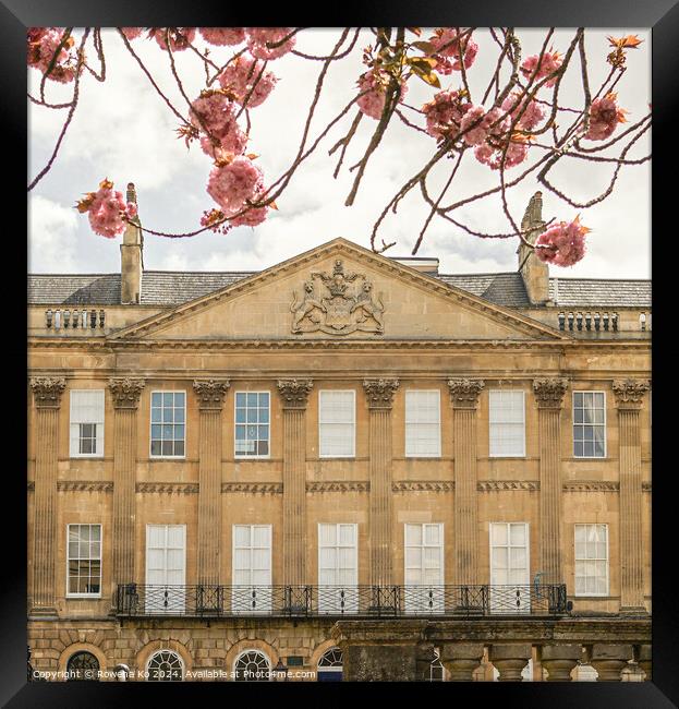 Photography of spring in cotswold city Bath, somerset, UK  Framed Print by Rowena Ko