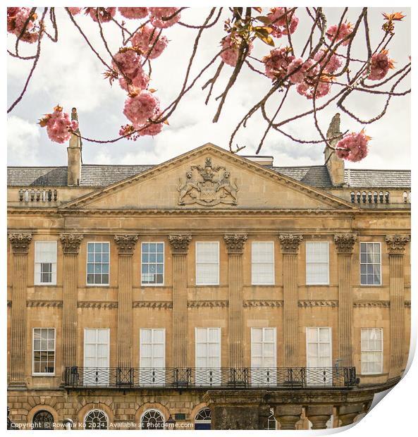 Photography of spring in cotswold city Bath, somerset, UK  Print by Rowena Ko