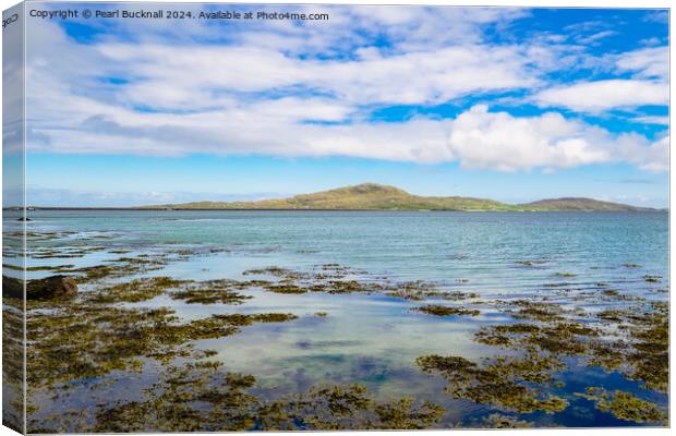 Eriskay Island South Uist, Outer Hebrides Canvas Print by Pearl Bucknall