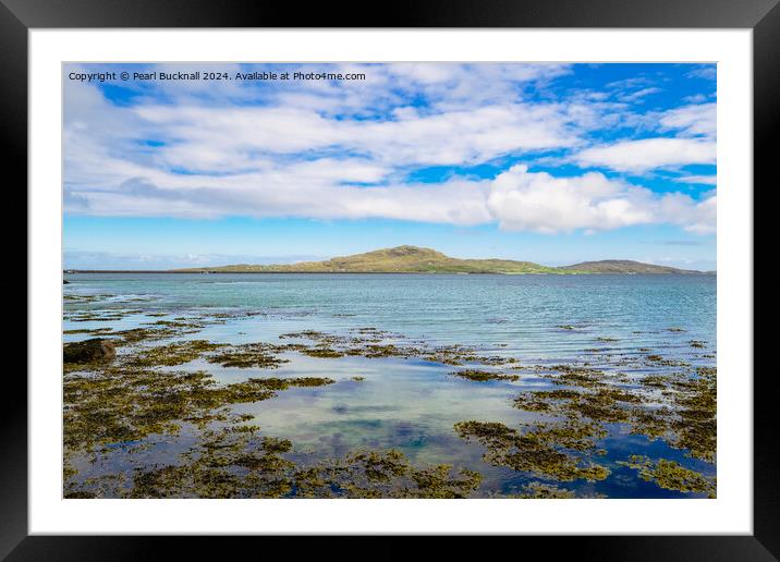 Eriskay Island South Uist, Outer Hebrides Framed Mounted Print by Pearl Bucknall