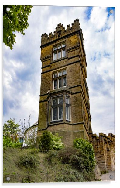 Cliffe Castle - Keighley 02 Acrylic by Glen Allen