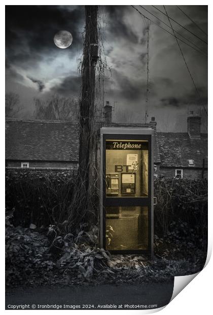 Last call Print by Ironbridge Images