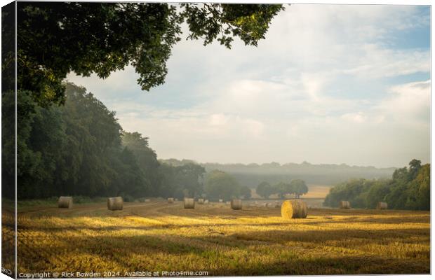 Norfolk Country Scene Canvas Print by Rick Bowden