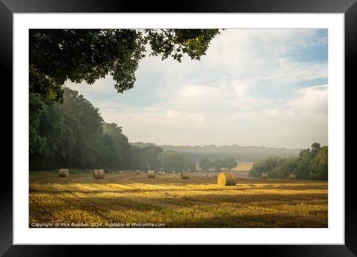 Norfolk Country Scene Framed Mounted Print by Rick Bowden