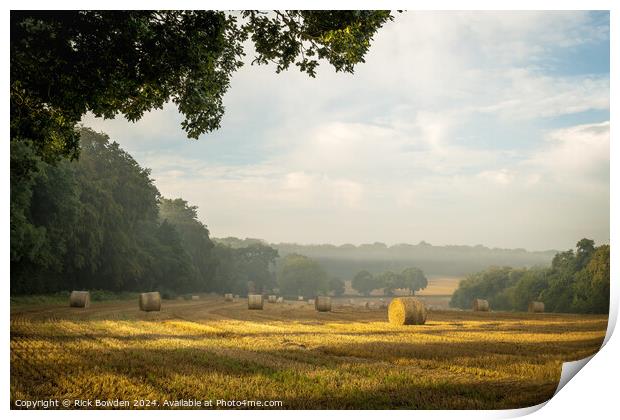 Norfolk Country Scene Print by Rick Bowden