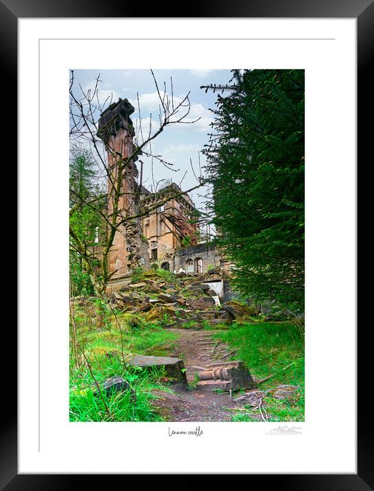 Lennox castle  Framed Mounted Print by JC studios LRPS ARPS