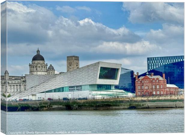 The Liverpool Museum Canvas Print by Sheila Ramsey