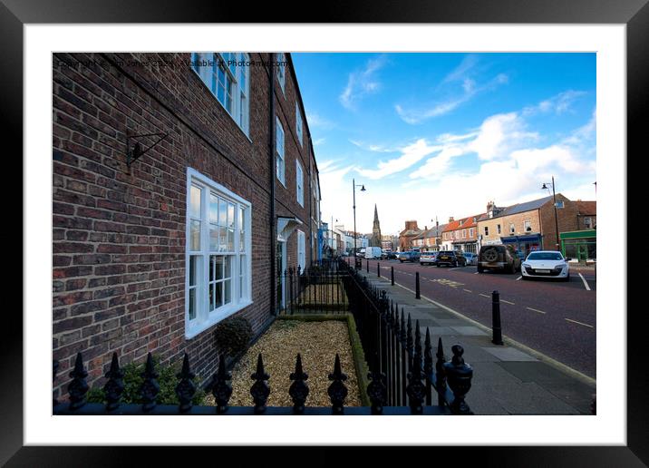 Tynemouth Front Street Framed Mounted Print by Jim Jones