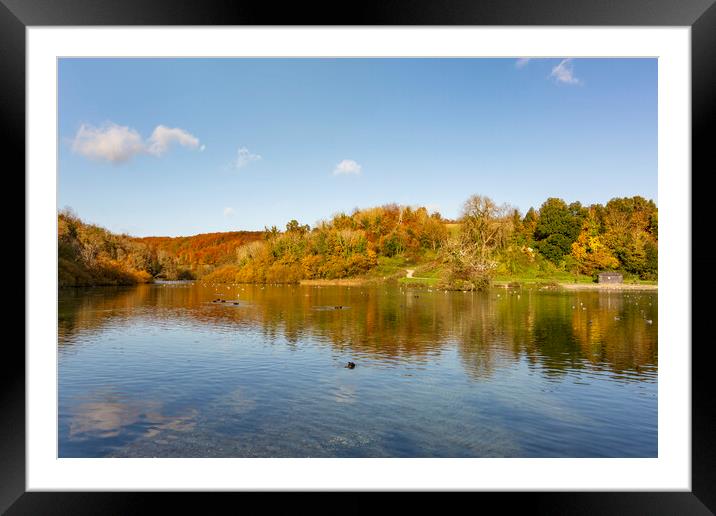 Autumn Colours Framed Mounted Print by Malcolm McHugh