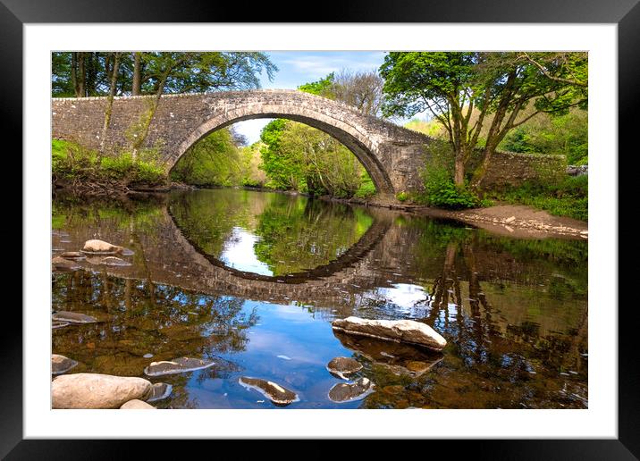 Ivelet Bridge Swaledale Framed Mounted Print by Steve Smith