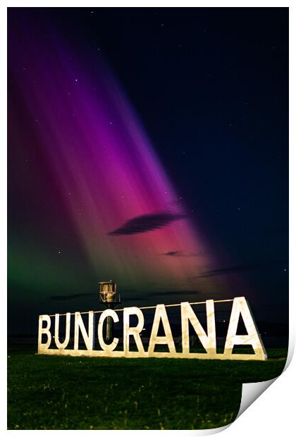 Buncrana, Donegal Print by Ciaran Craig