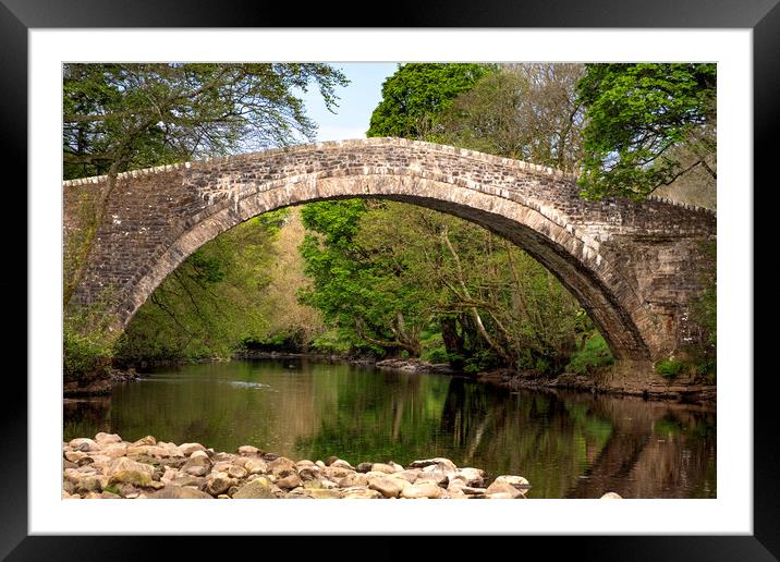 Ivelet Bridge Swaledale Framed Mounted Print by Steve Smith