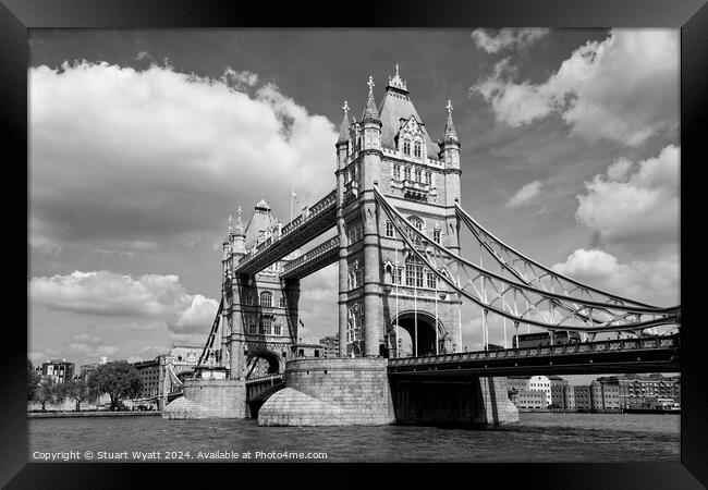 Tower Bridge Framed Print by Stuart Wyatt