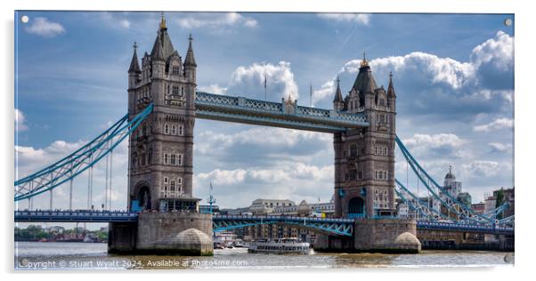 London: Tower Bridge Acrylic by Stuart Wyatt