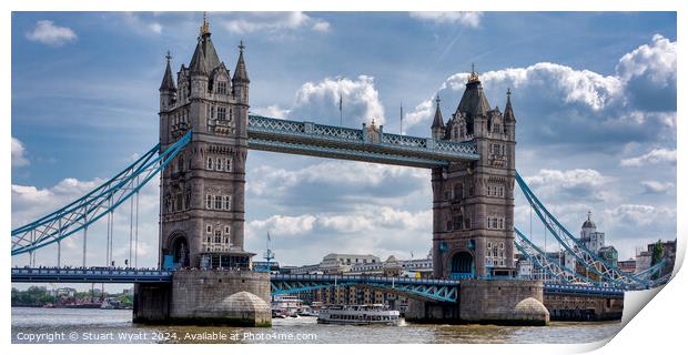 London: Tower Bridge Print by Stuart Wyatt